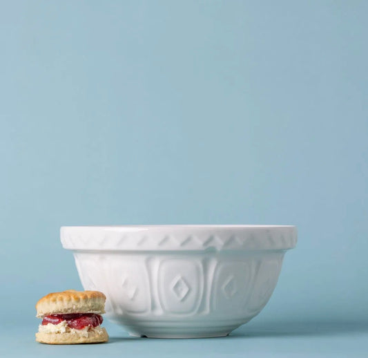 Mason Cash Color Mix S24 Cream (2.15 Qt) Mixing Bowl