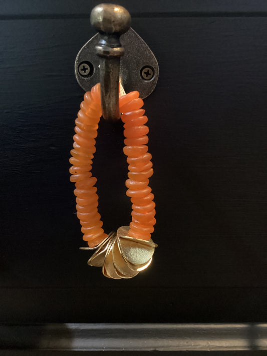 Seascape Coral Gold Disc