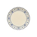 Dinner Plate 11in Beige/Blue