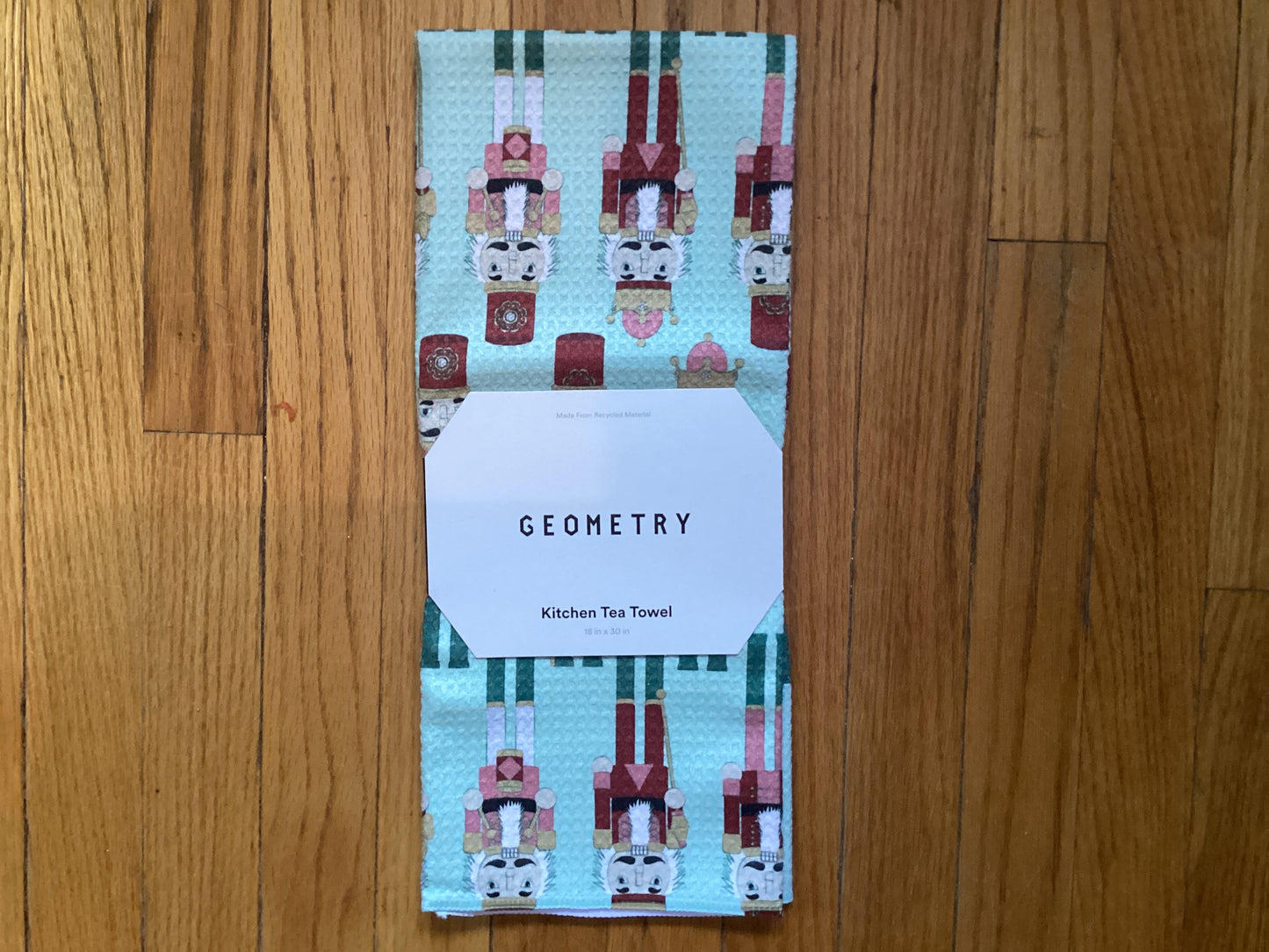 Geometry Nutcracker March Tea Towel