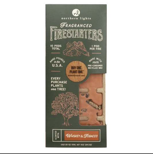 Northern lights Firestarters Whiskey & Tobacco