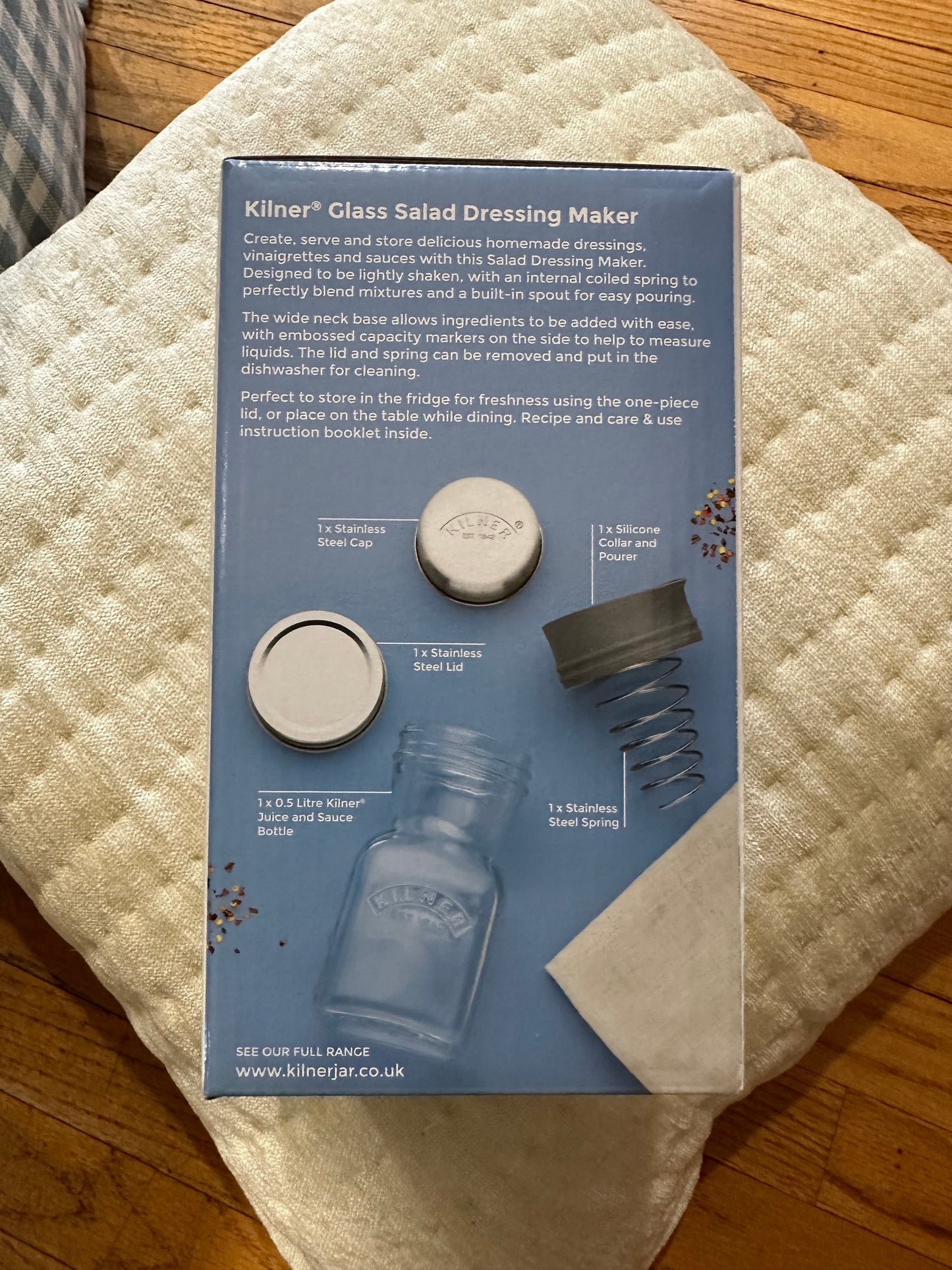 Kilner Glass Salad Dressing Maker