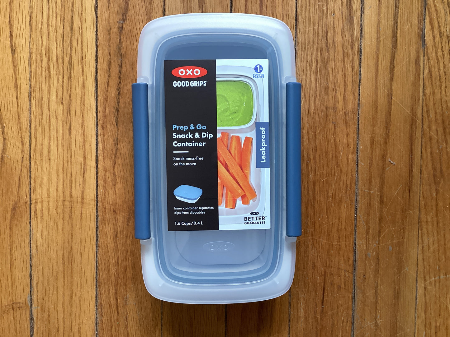 OXO Prep & Go Snack & Dip Container