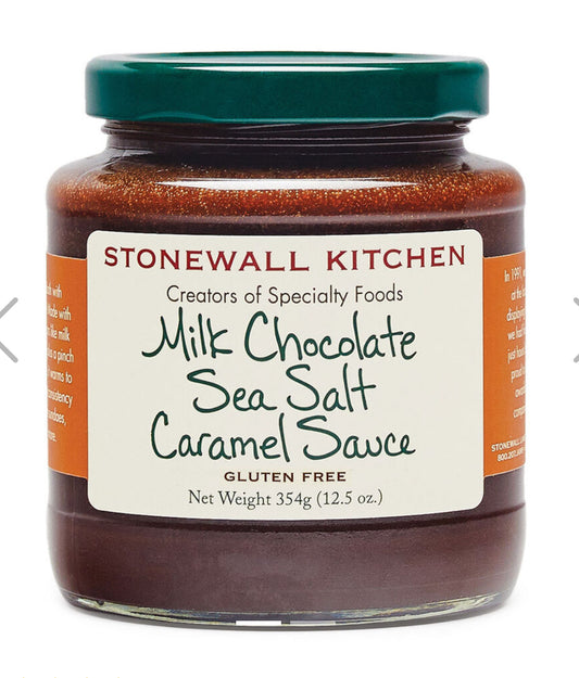 Milk Chocolate Sea Salt Caramel Sauce 12.5oz