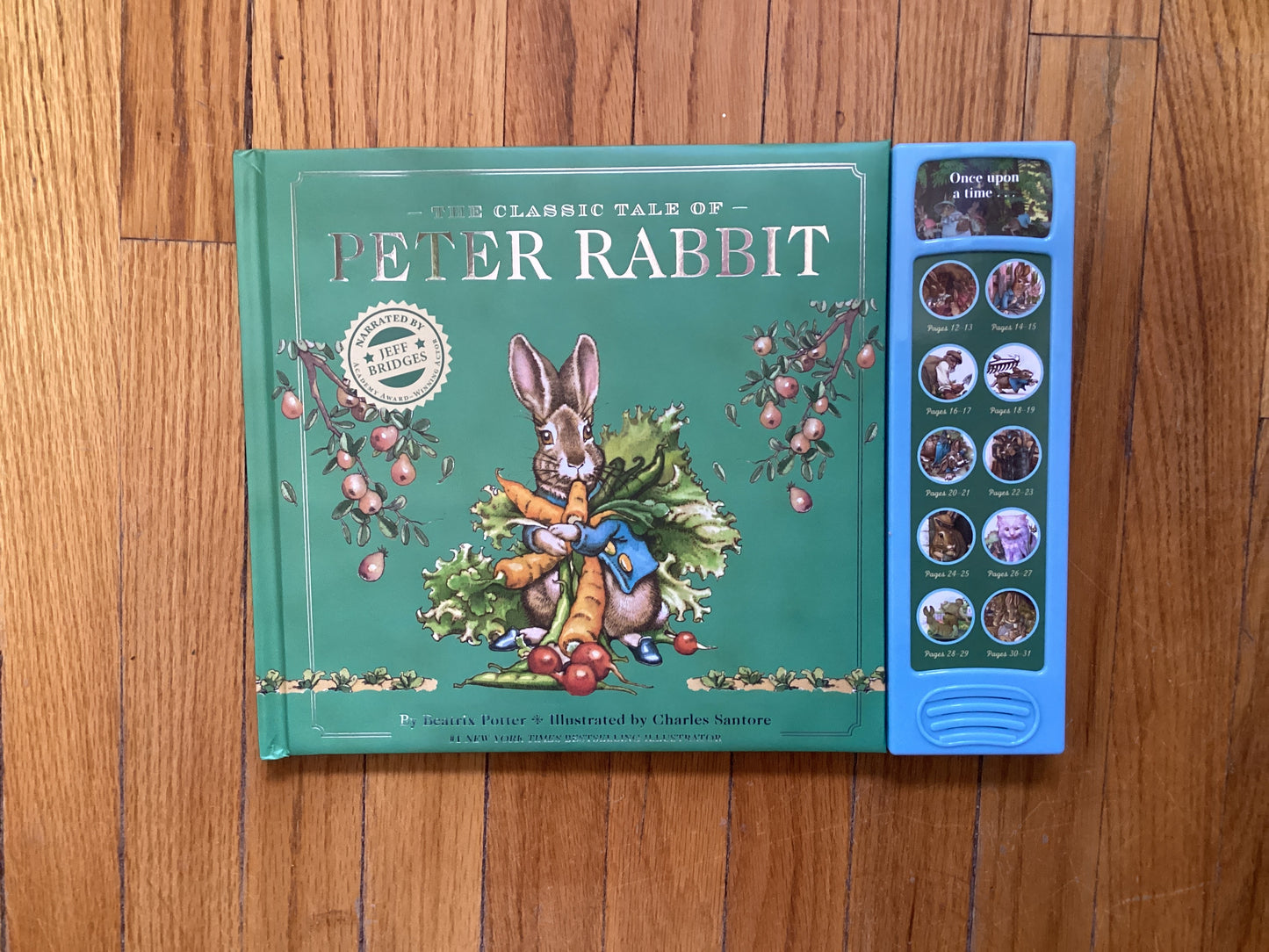 Press & Play Petter Rabbit Book