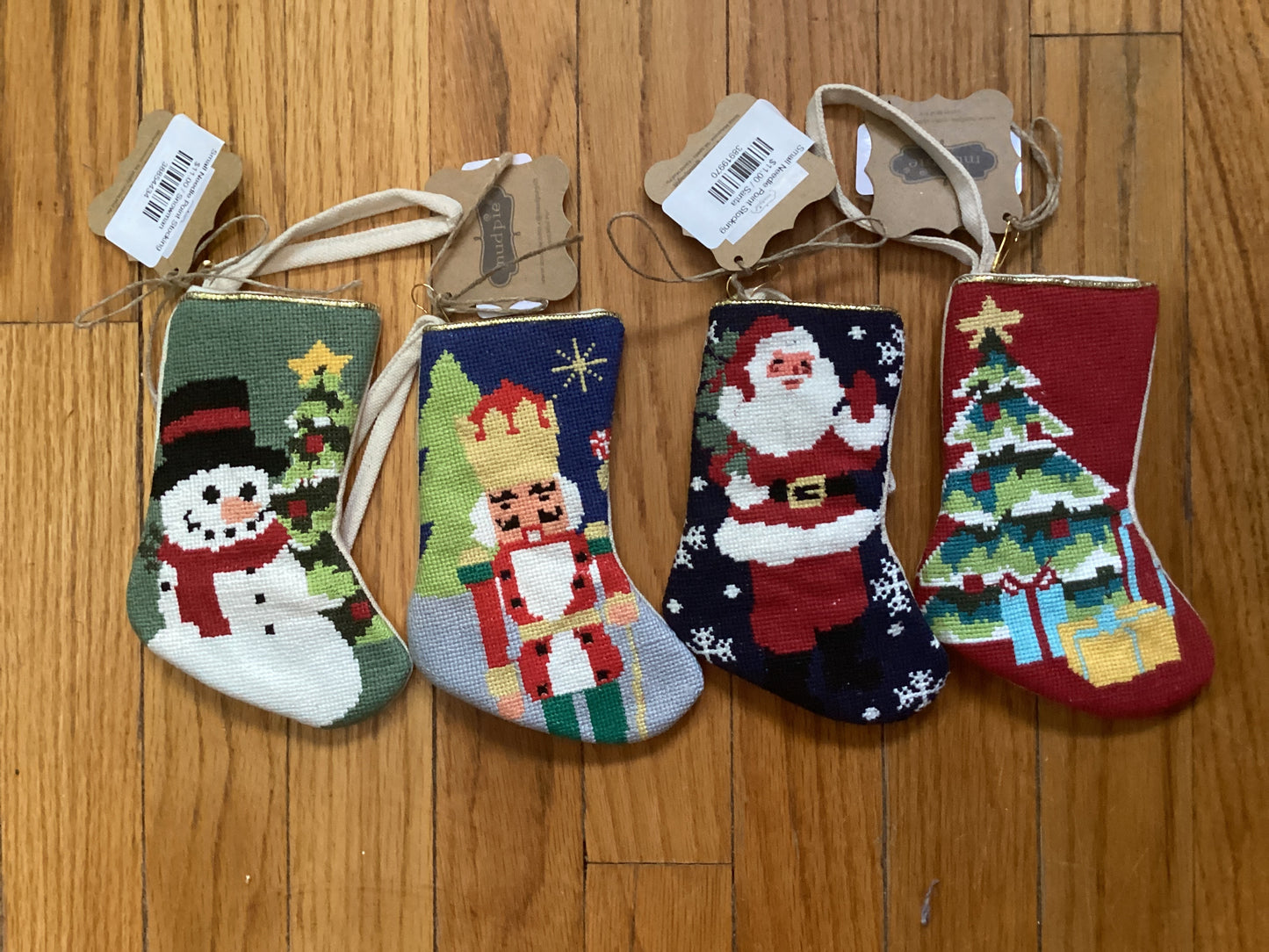 Small Needle Point Stocking