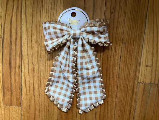 Fancy Frills Hair Bow