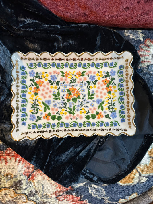 Porcelain Catchall Tray