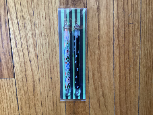 Halloween Argyle Gel Pen Set