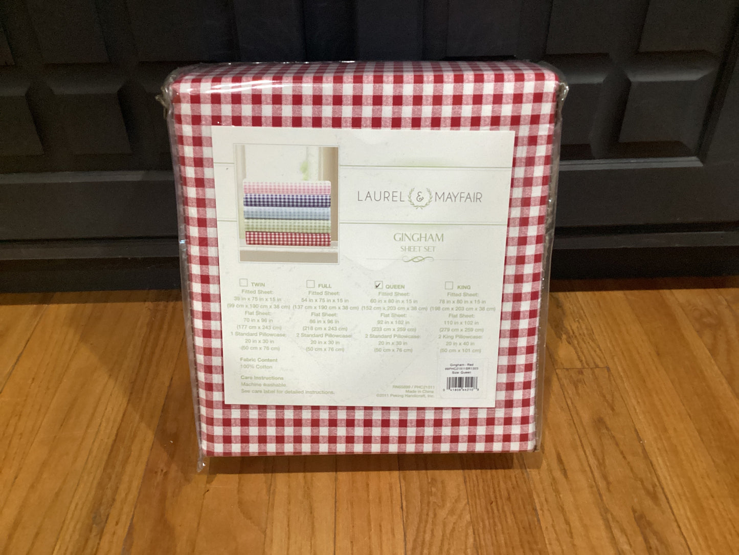 Gingham Sheet Set