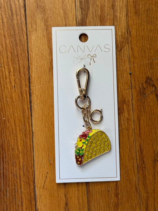 Crunchy Taco Bag Charm