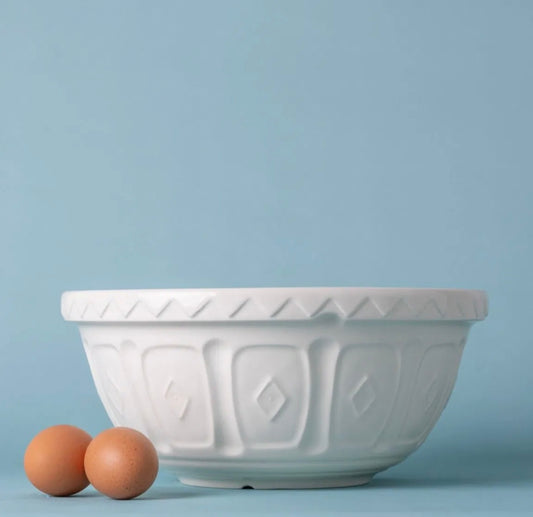 Mason Cash Color Mix S12 Cream (4.25 Qt) Mixing Bowl