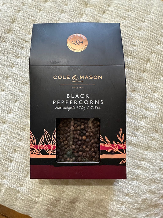 Cole & Mason Black Peppercorns