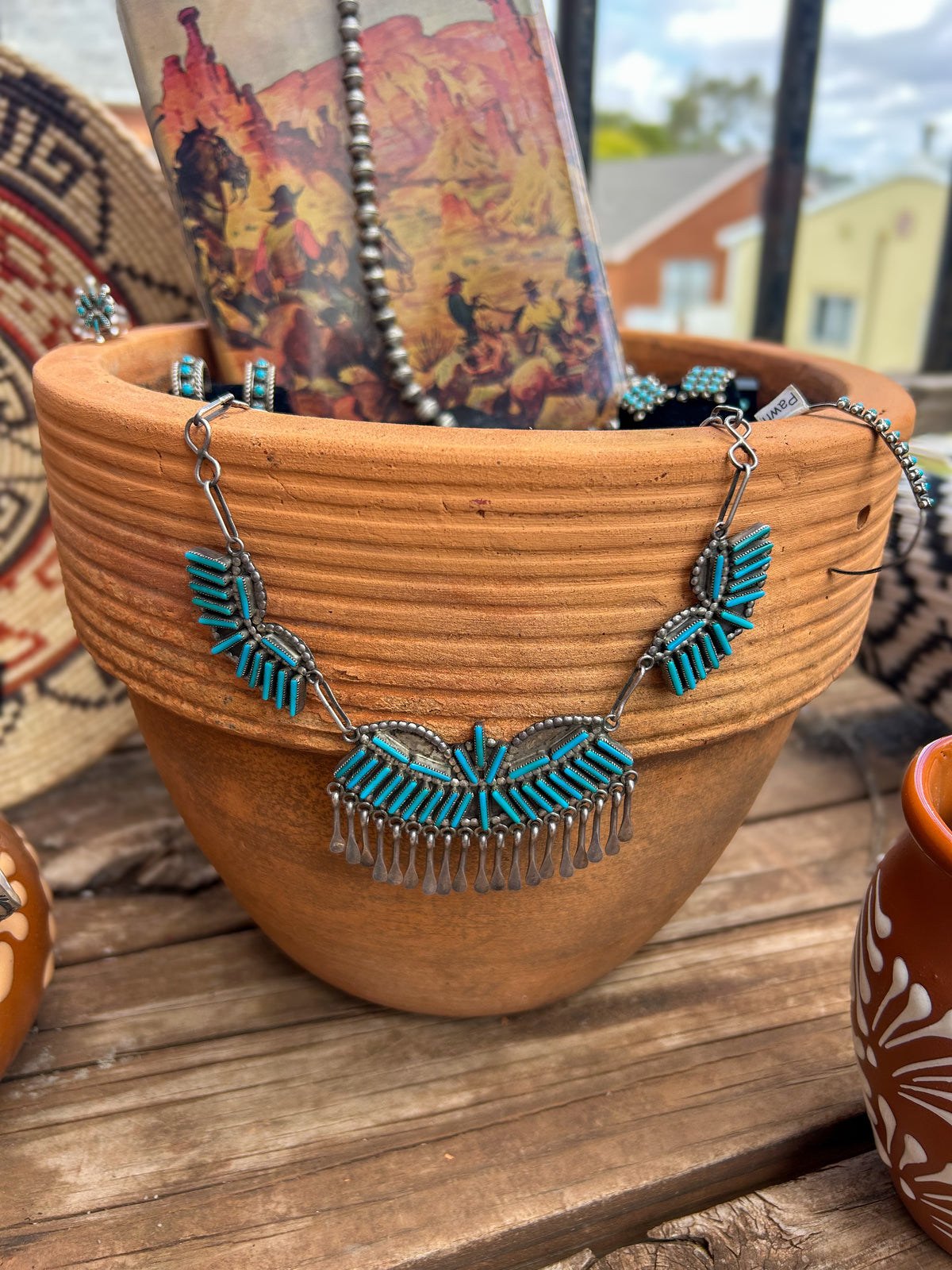Zuni Turquoise Necklace