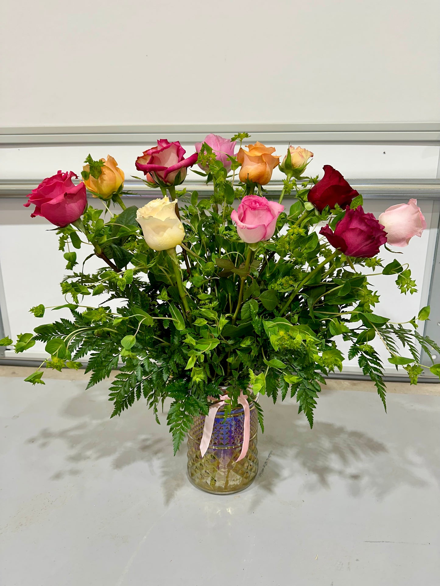 Mixed Dozen Roses