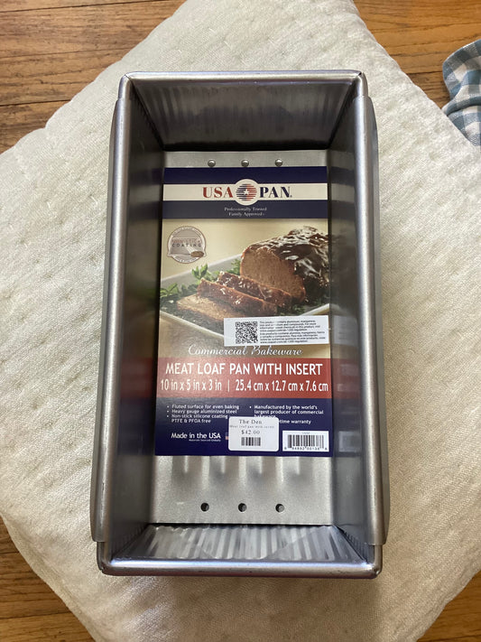 USA Meat Loaf Pan with Insert