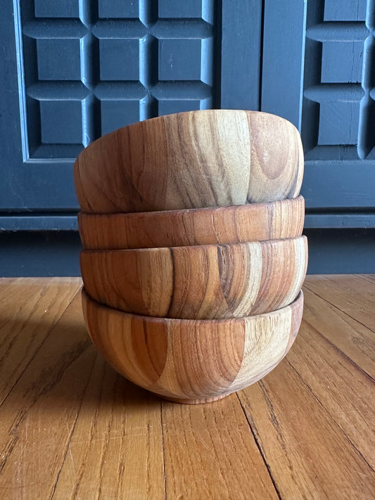 TeakMoon Serving Bowls