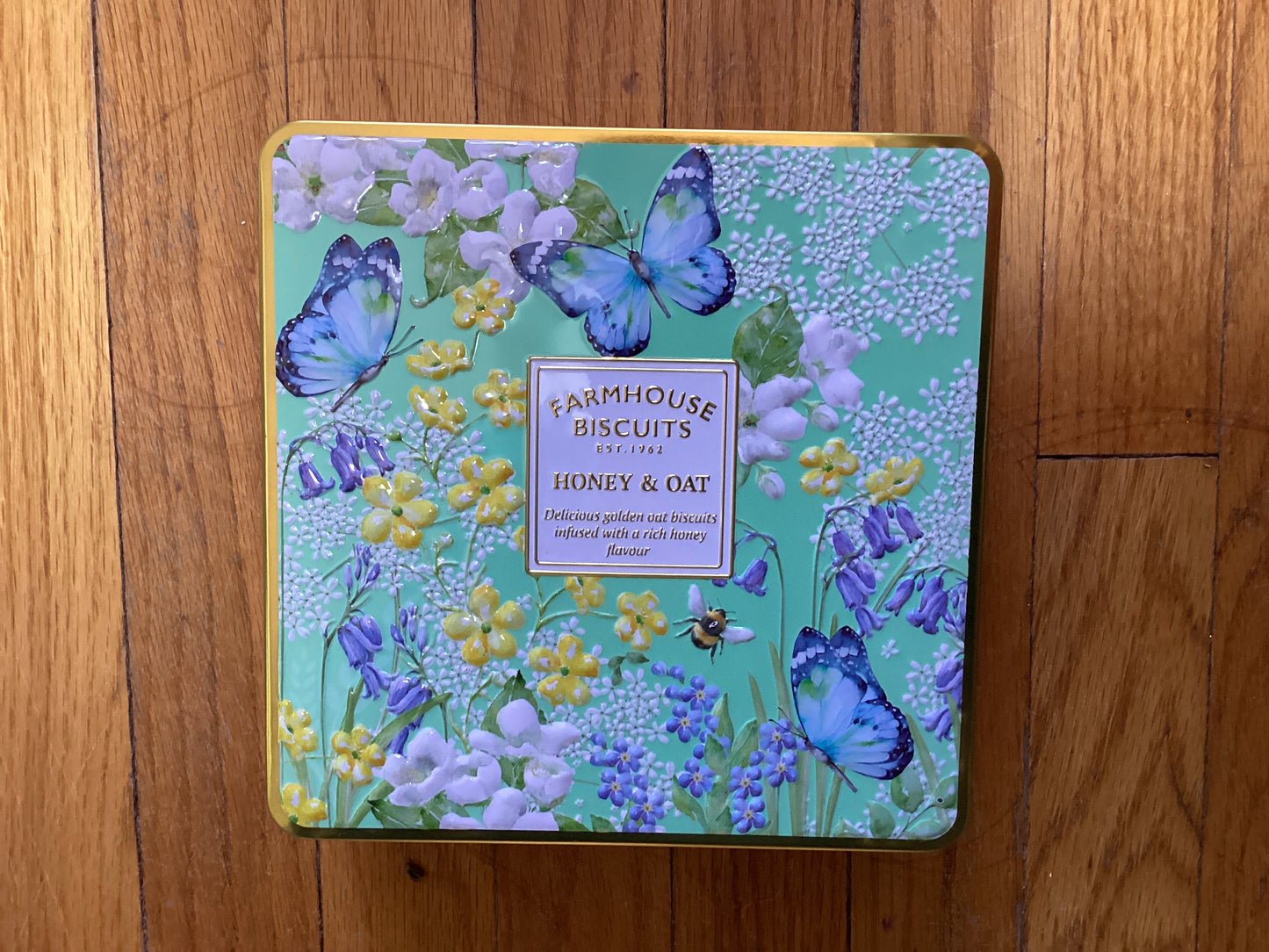 Honey & Oat Square Tin