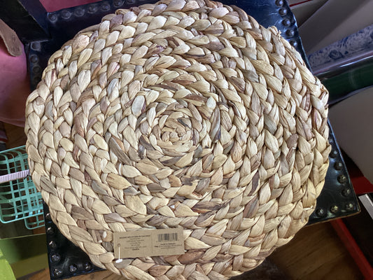 Braided WTR Hycnth RD Placemat