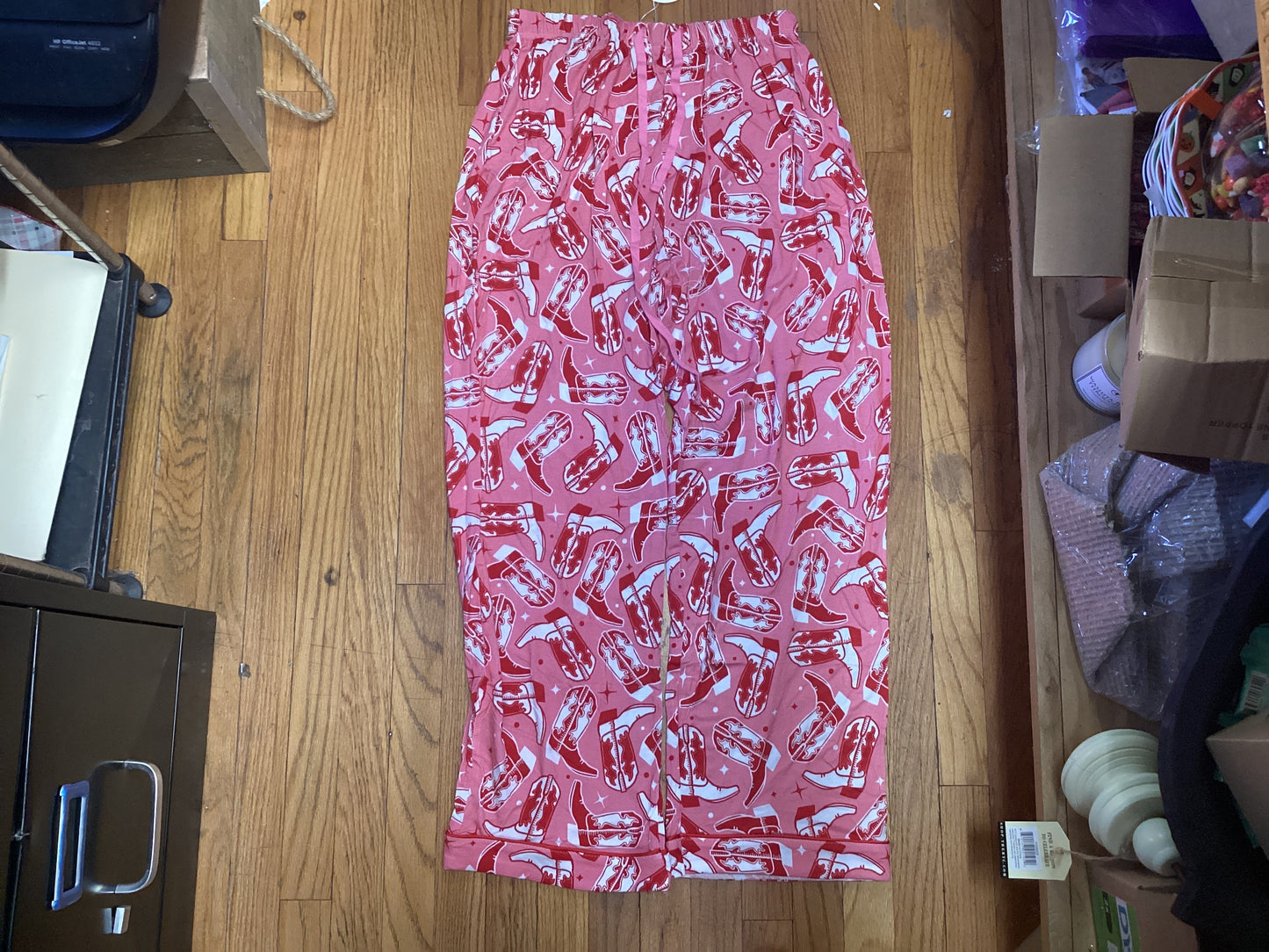 Cowgirl Boot Pajama Pants