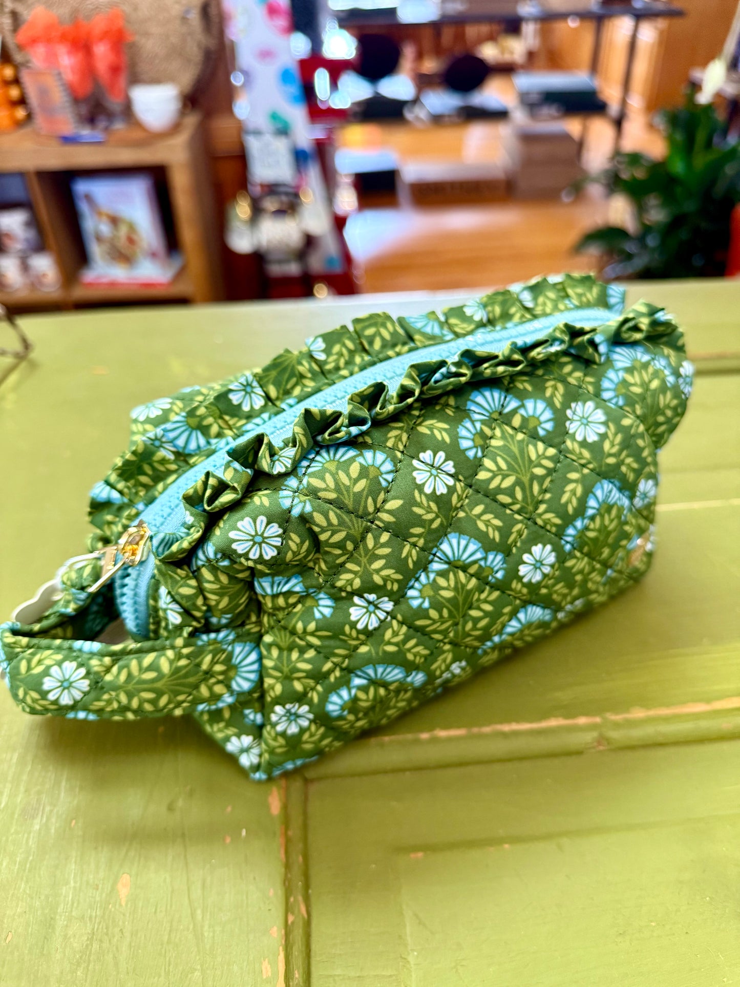 Essential Quilted Cosmetic Pouch