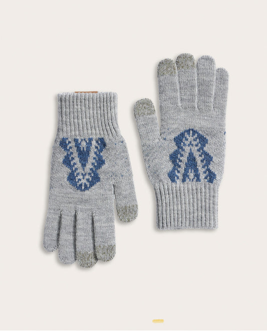 Pendleton Autumn Birch Merino Knit Gloves