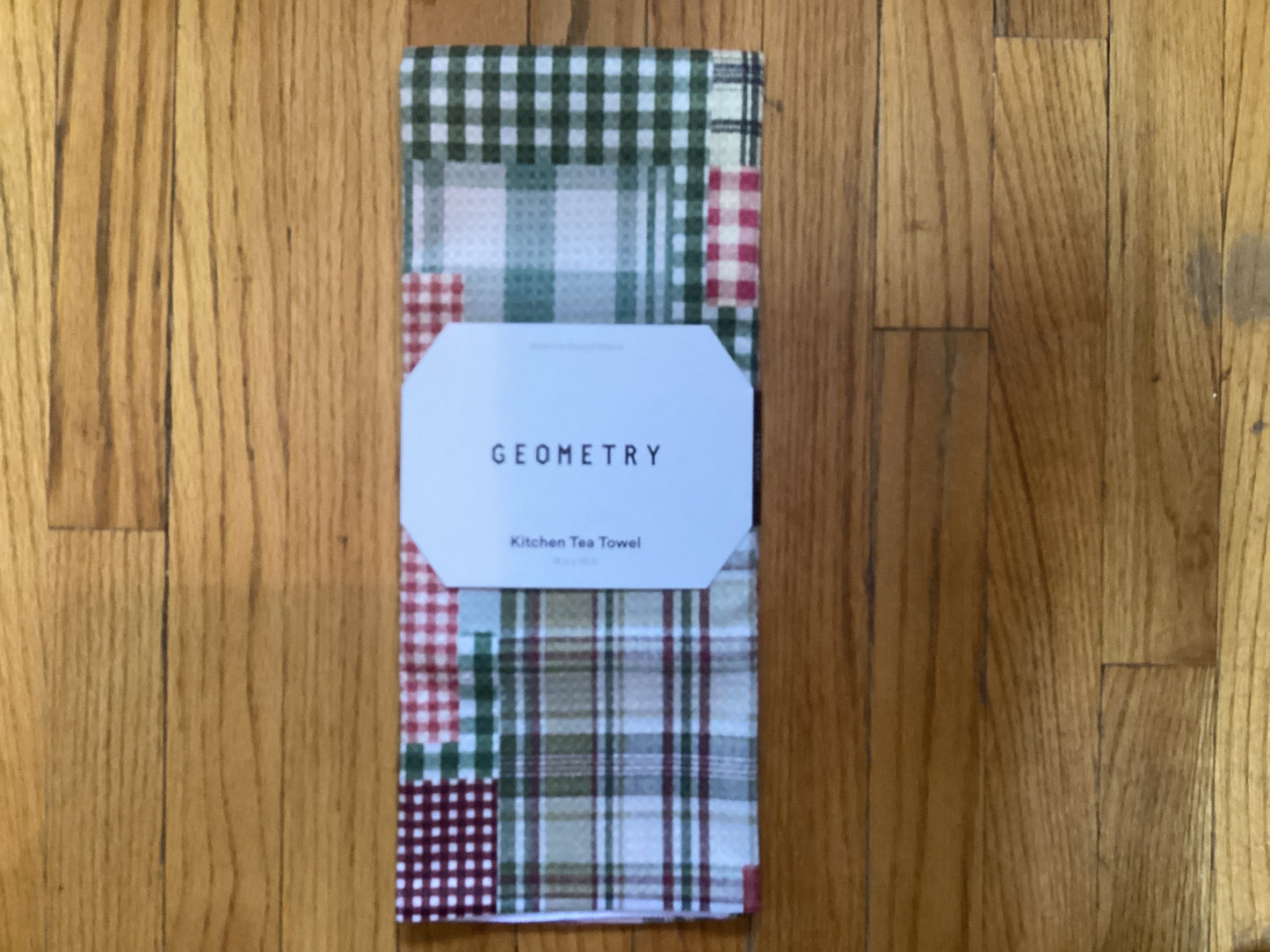 Geometry Patchly Tea Towel