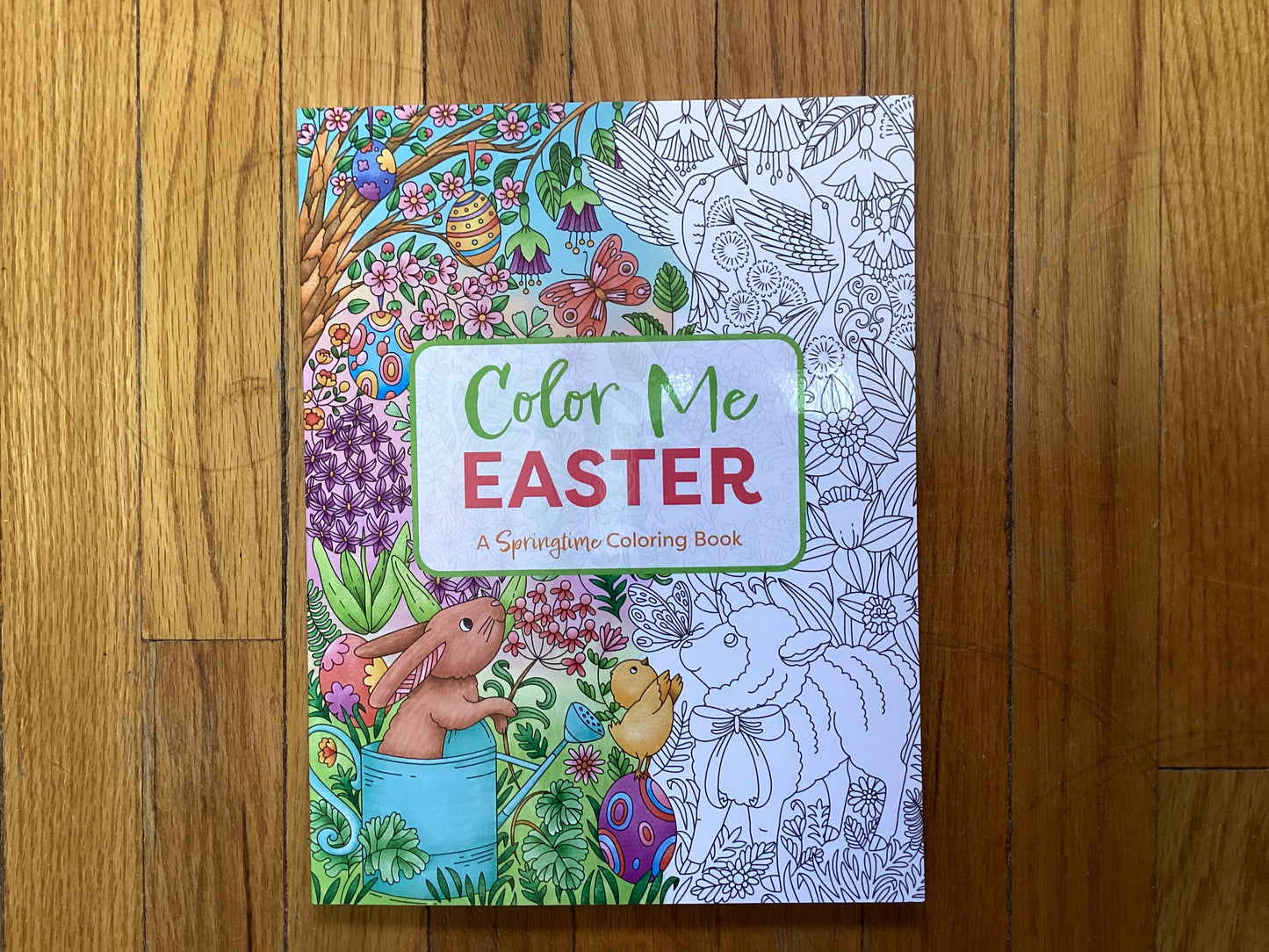 Color Me Easter Springtime Book