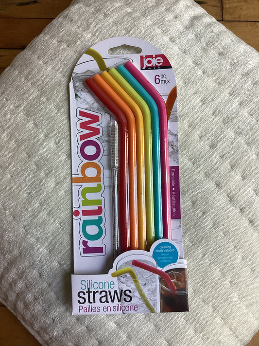 Silicone straws