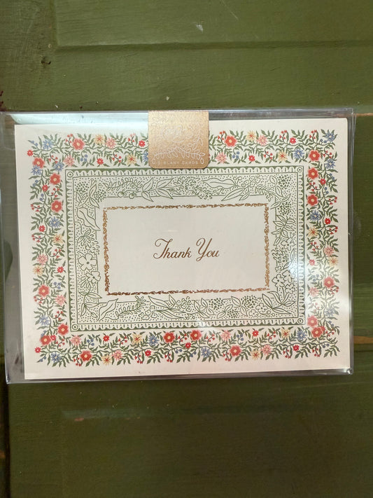 Boxed Set of Rosette Thank You Cards