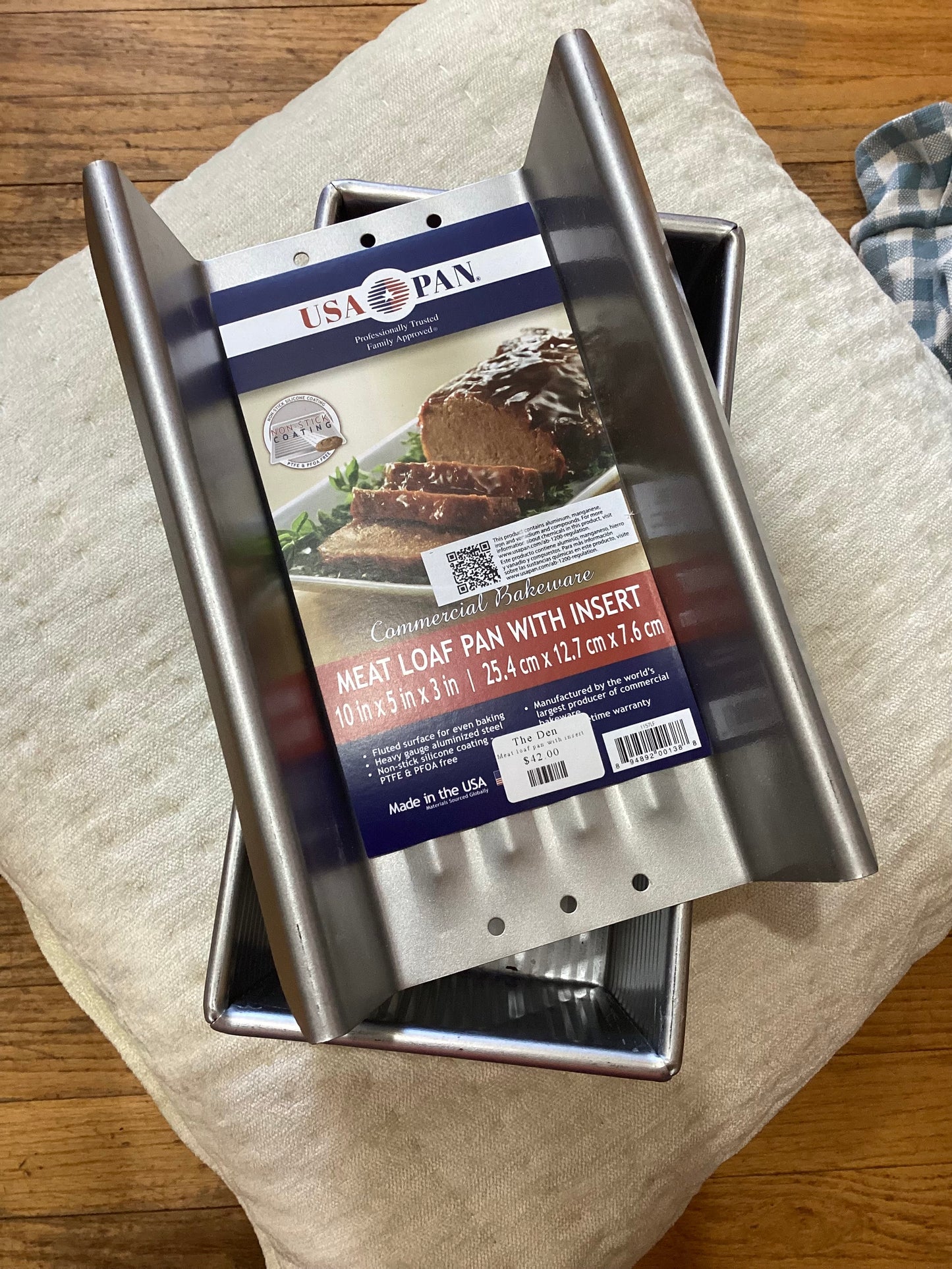 USA Meat Loaf Pan with Insert