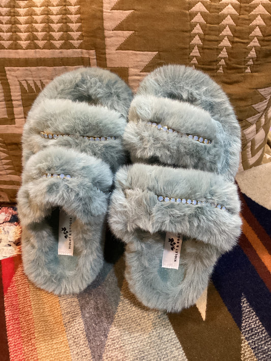 Sky Fur S/M Slippers