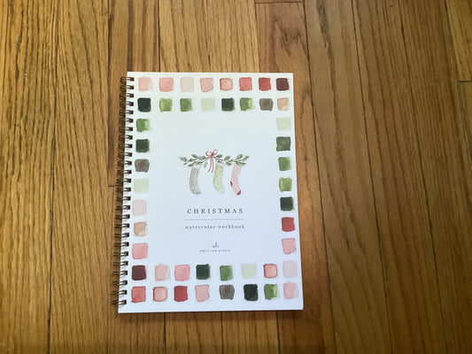 Christmas Watercolor Workbook