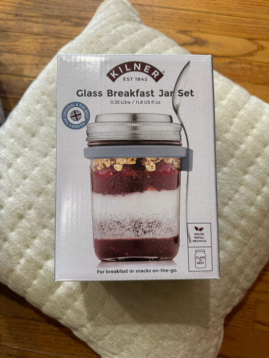 Kilner Glass Breakfast Jar Set