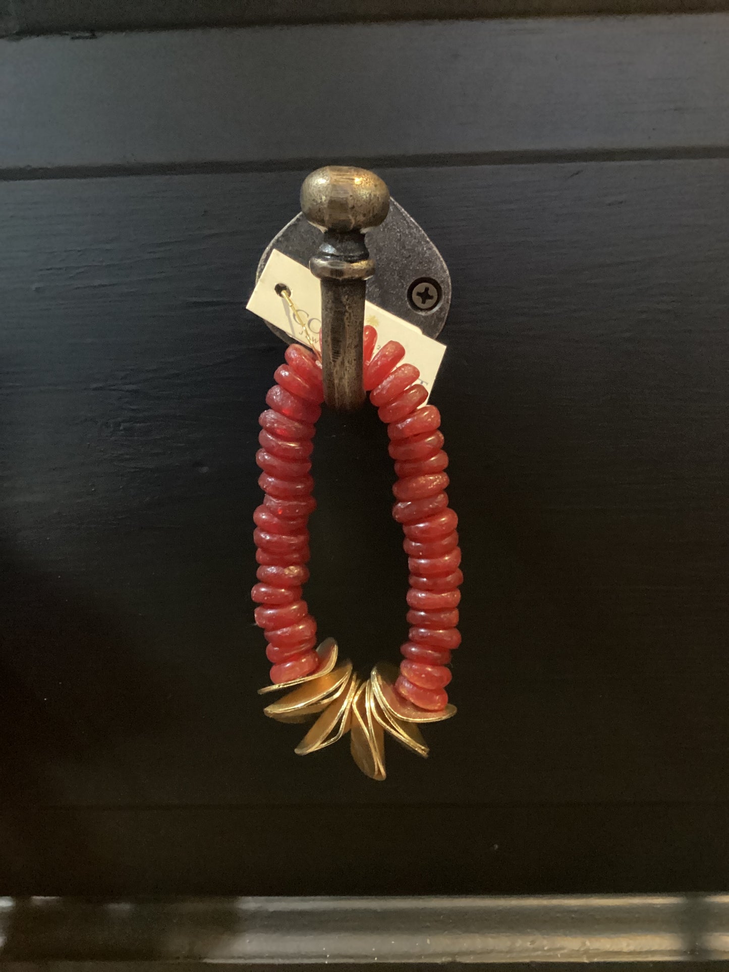 Seascape Red Gold Discs