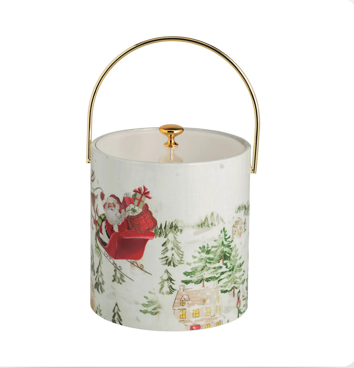 Classic Christmas Ice Bucket