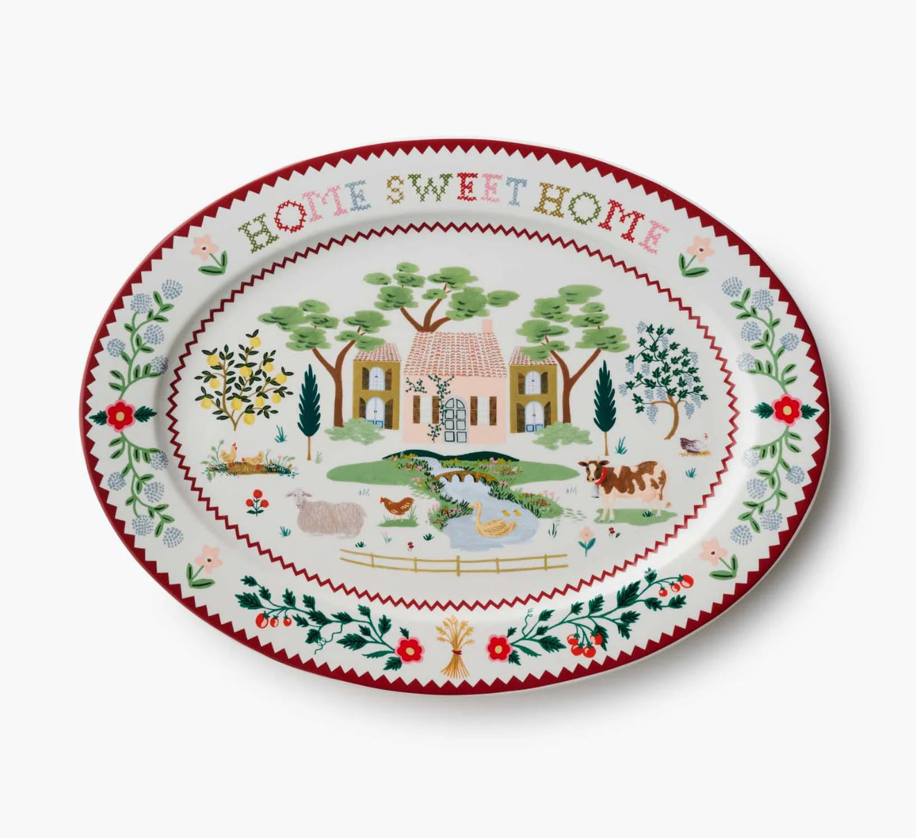 RiflePaperCo Home Sweet Home Platter
