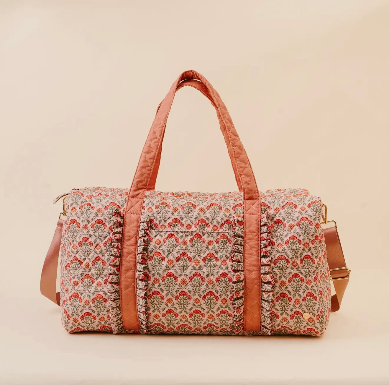 On the Go Quilted Weekender Bag