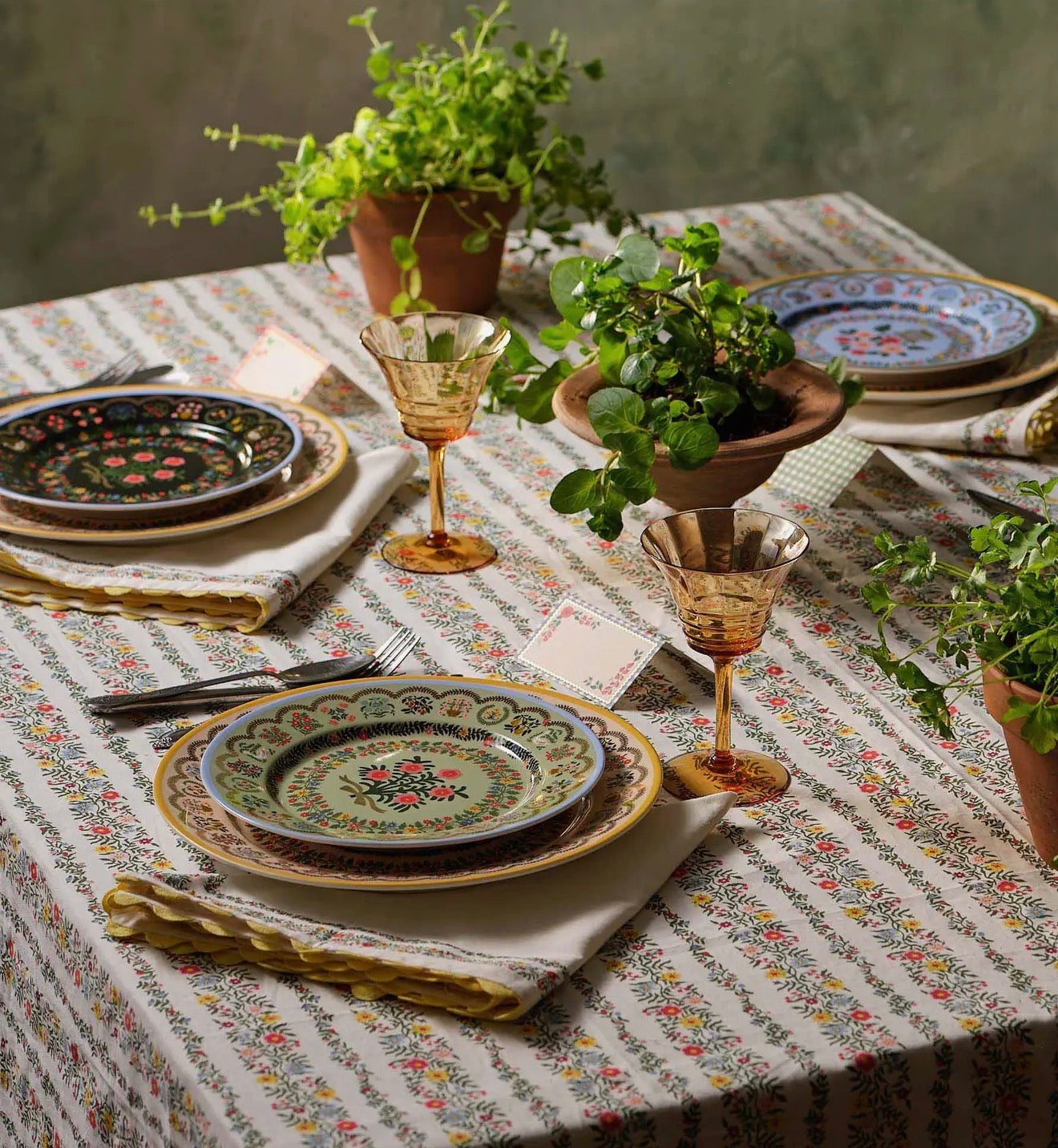 Rosette Salad Plates by RiflePaperCo