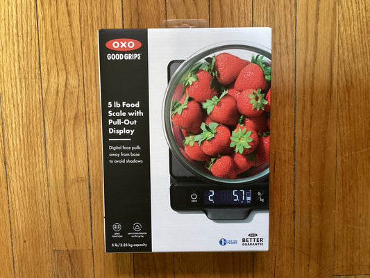 OXO 5lb Food Scale W/ Pull-Out Display
