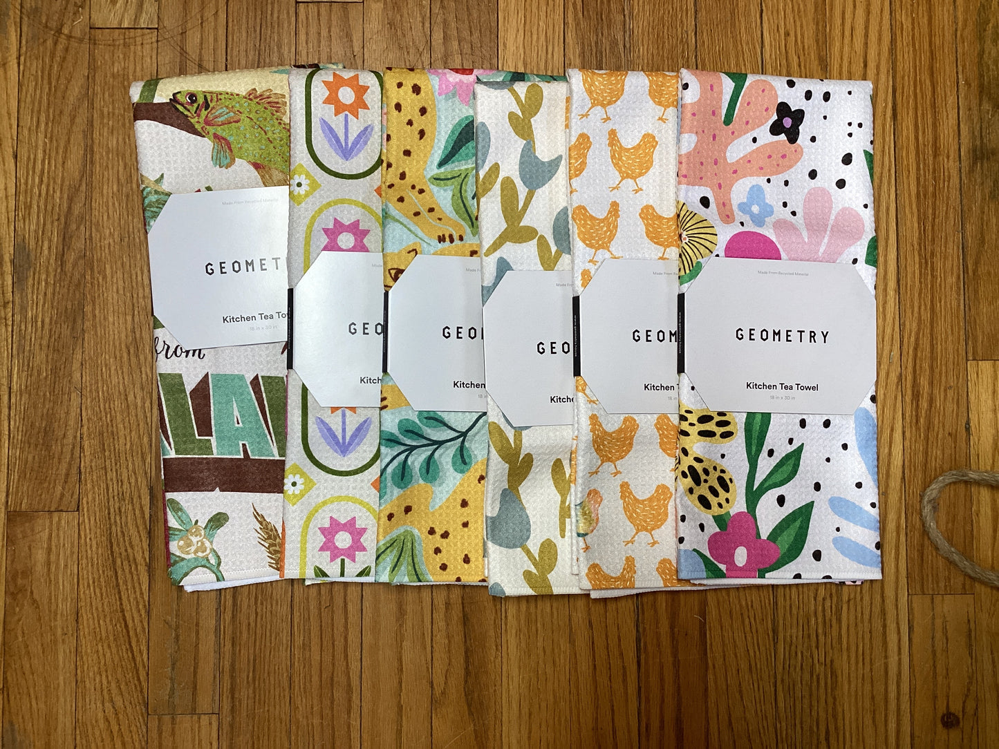 Geometry Tea Towels