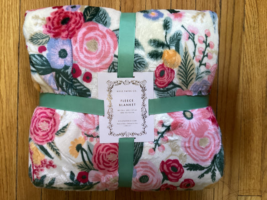 Garden Party Fleece Blanket
