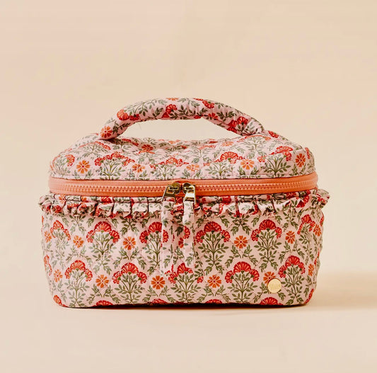 Glam & Go Quilted Cosmetic Bag