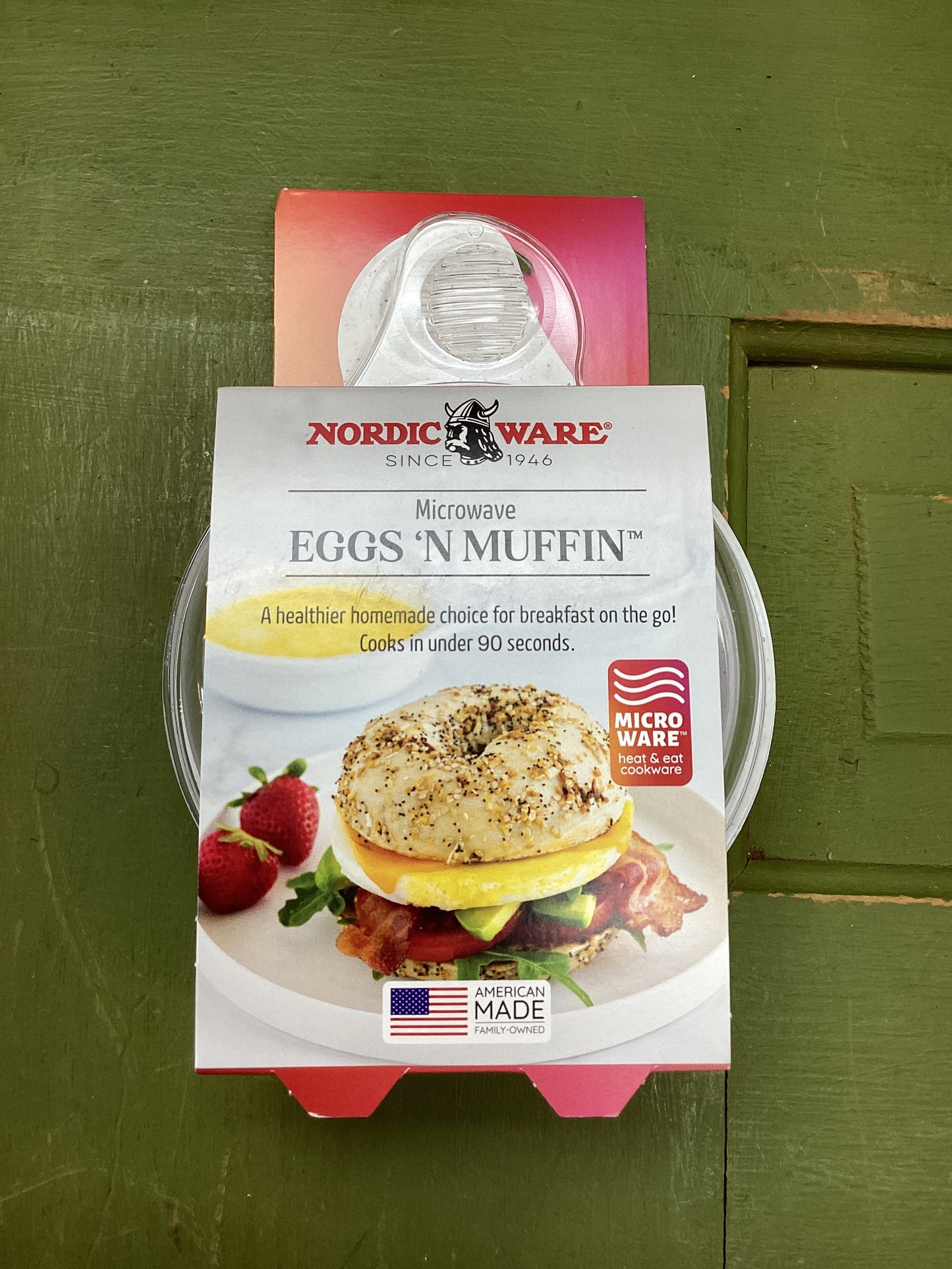 Microwave Eggs ‘N Muffin