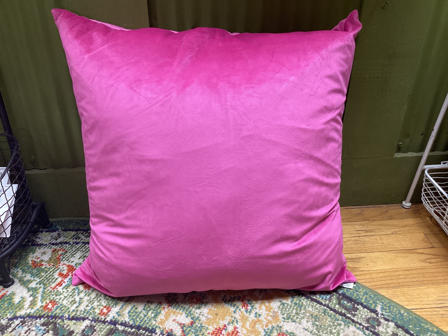 Velvet Pillow 24”x 24”