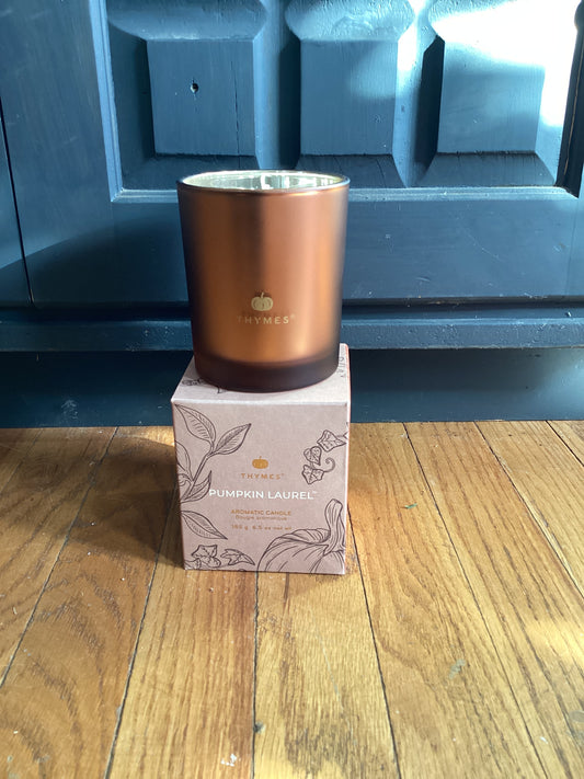 Pumpkin Laurel Boxed Candle