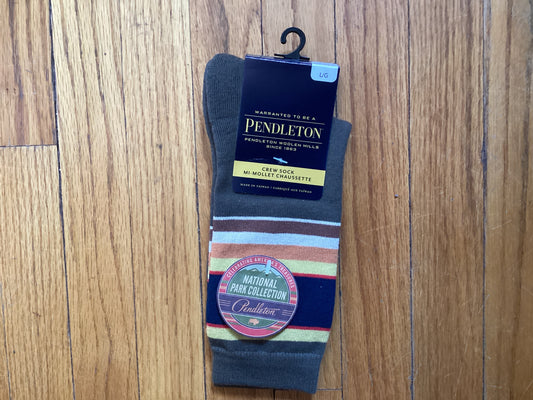 Pendleton Crew Socks Badlands