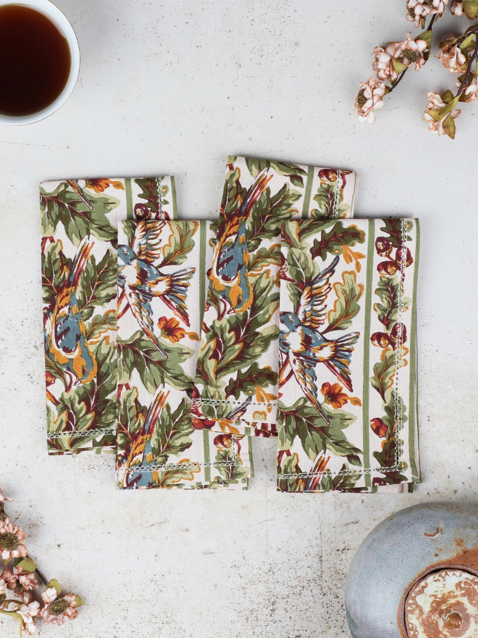 Whispering Oaks Napkin Set of 4