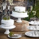 Costa Nova Pearl Footed Plate