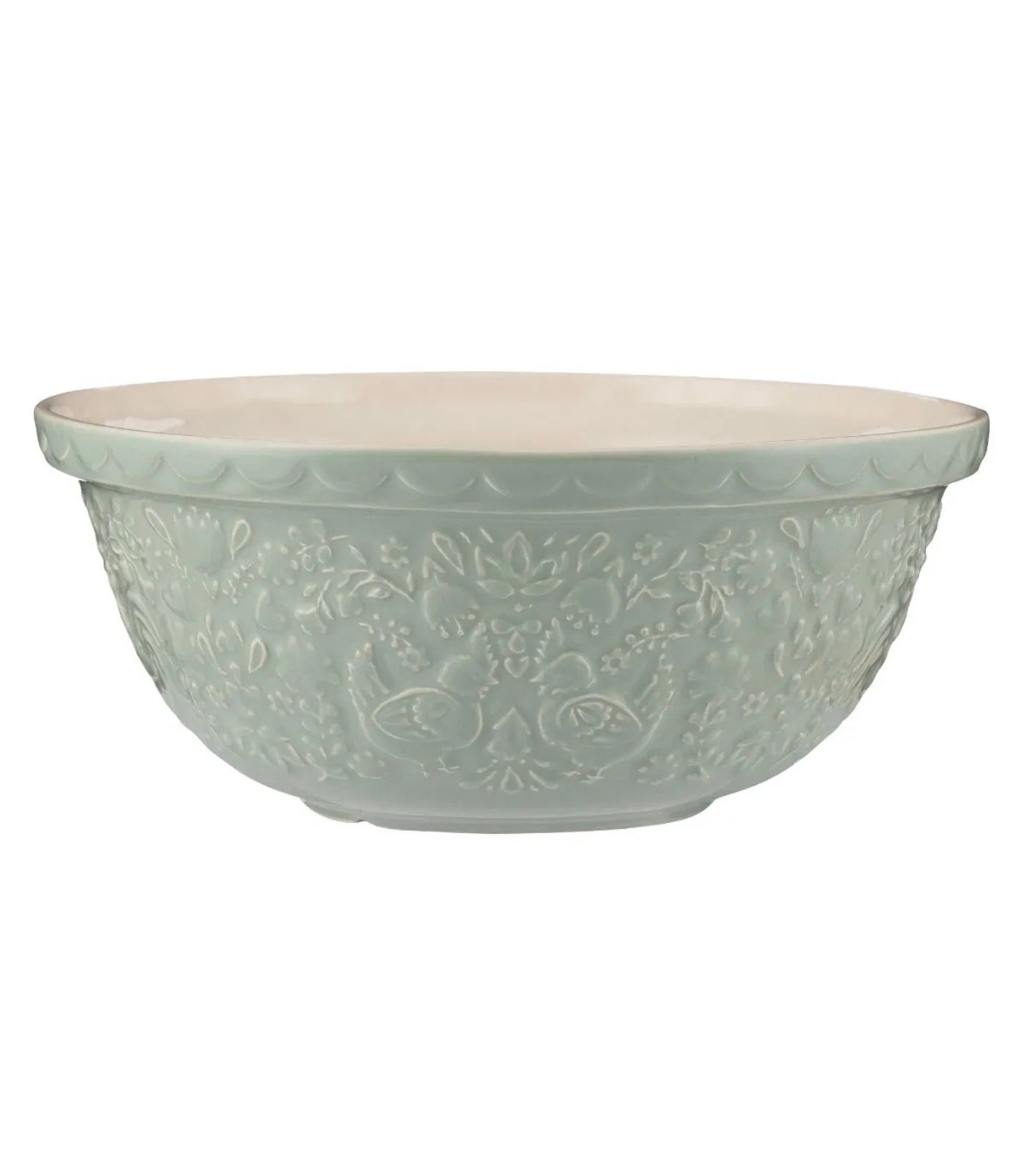 Mason Cash Home to Roost S12 Sawgrass Green (4.25 Qt) Mixing Bowl